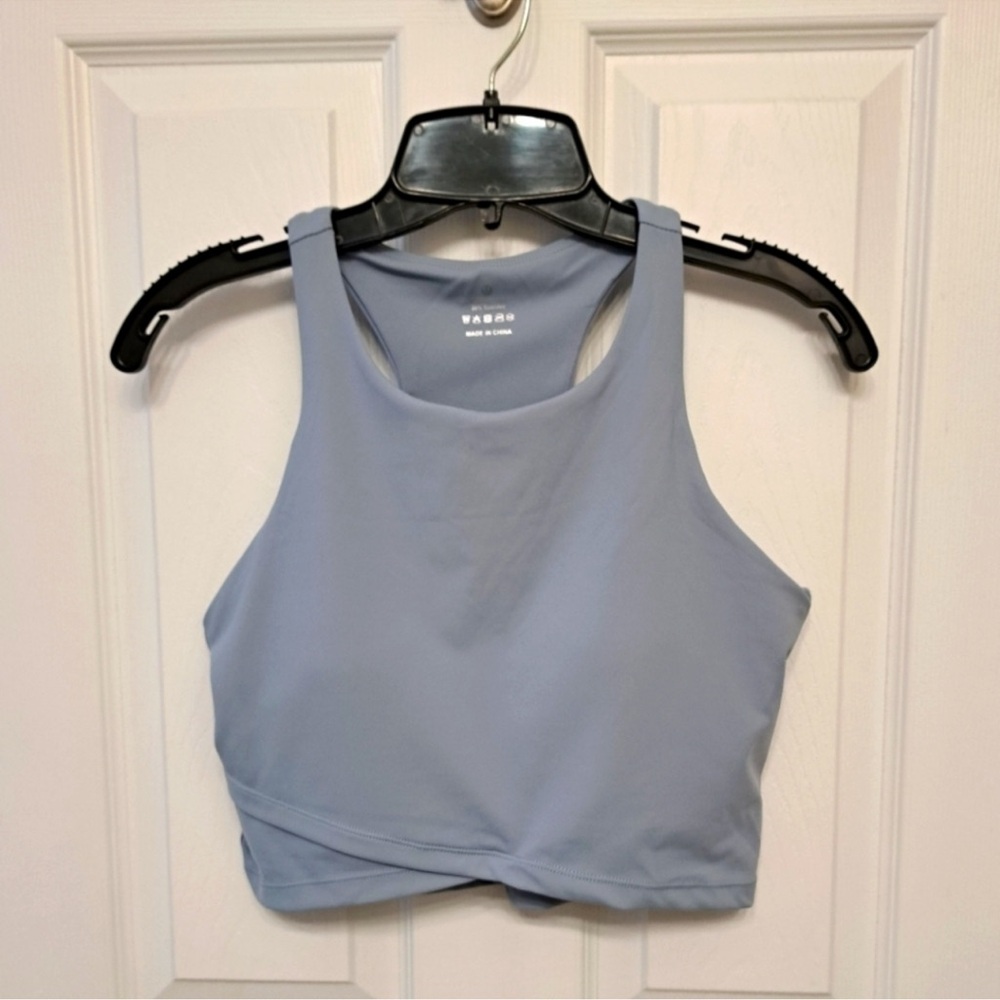 Light Blue Athletic Tank Top